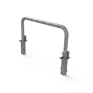 Removable Goal Post Hoop Barrier