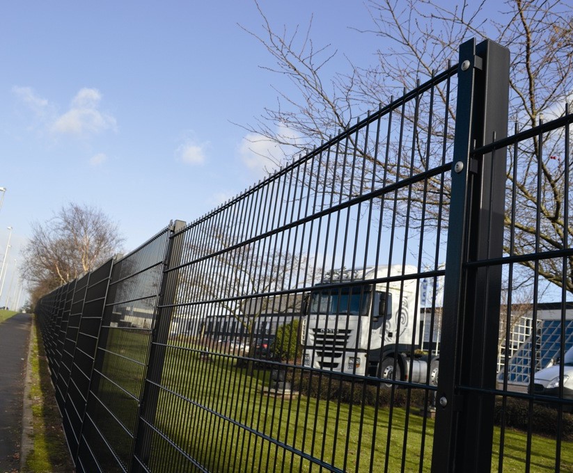 868 Mesh Security Fencing A.K.A Twin Wire Mesh Fencing
