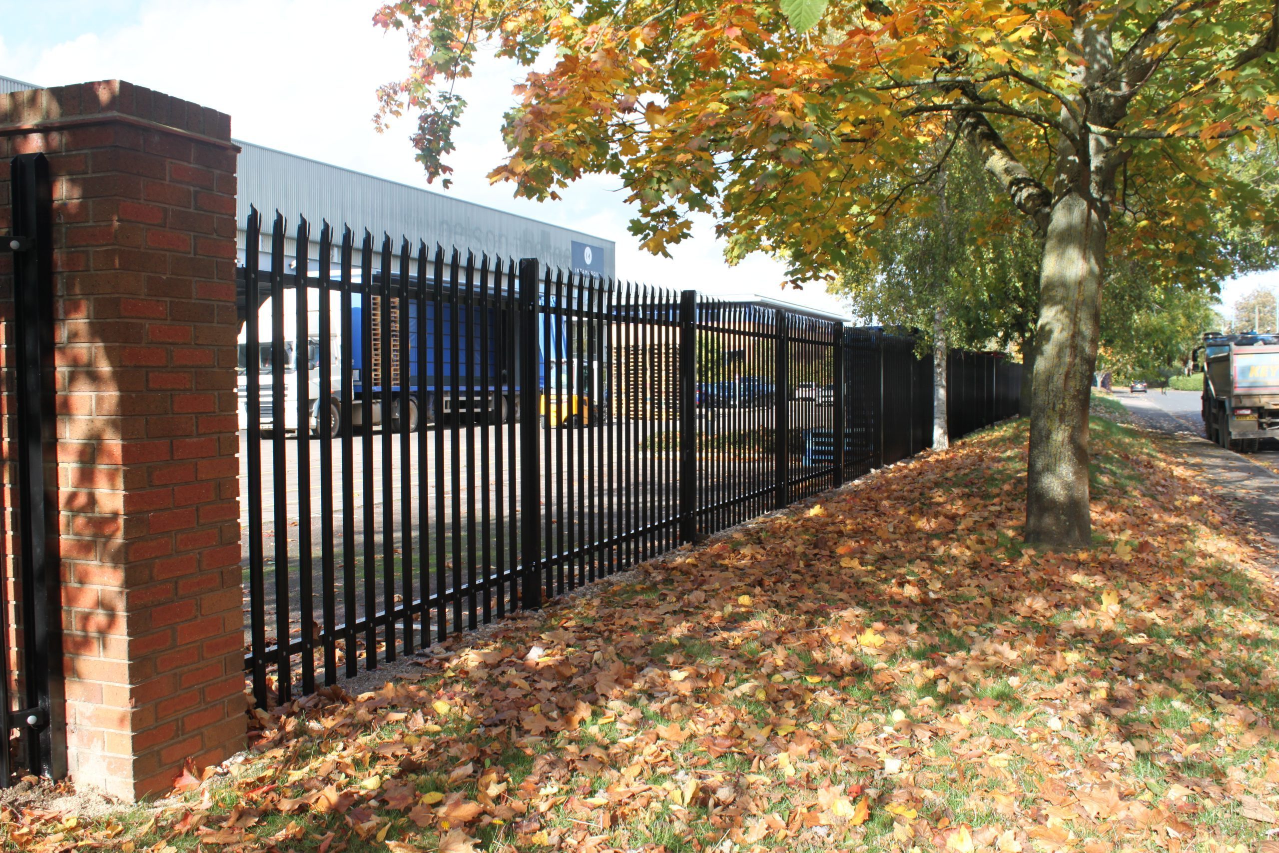 Intamarque Palisade Fencing Black Boundary Services.2 Intamarque Palisade Fencing Black Boundary Services.2