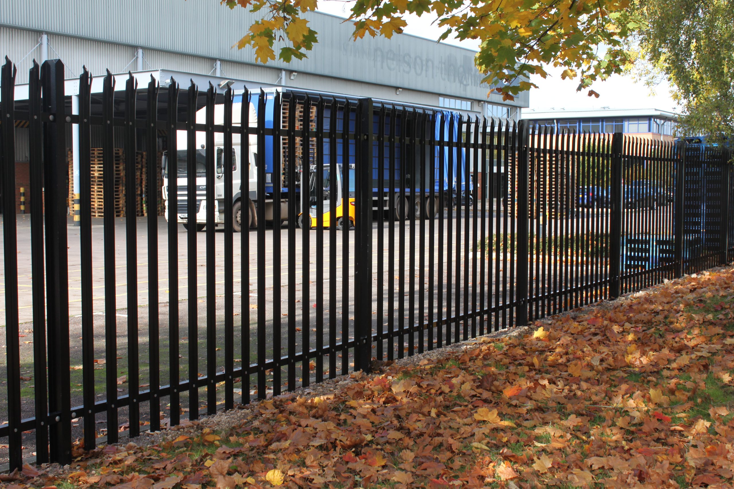 Intamarque Palisade Fencing Black Boundary Services.3 Intamarque Palisade Fencing Black Boundary Services.3